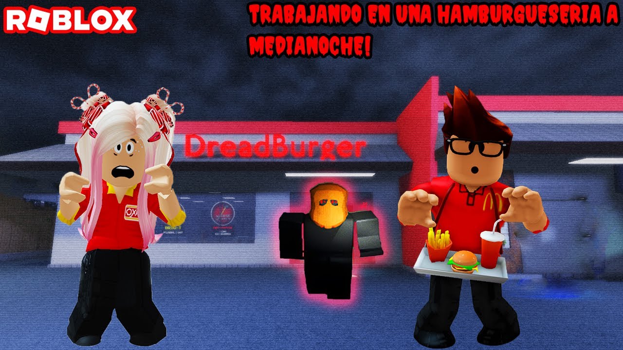 Trabajamos En Una hamburguesería A Medianoche Y Cosas Extrañas Pasan! Midnight Burguer 😵🍔