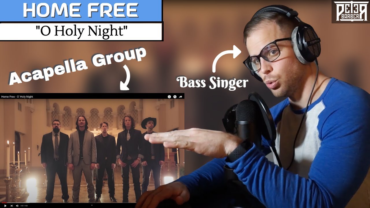 Bass Singer FIRST-TIME REACTION & ANALYSIS - Home Free | O' Holy Night