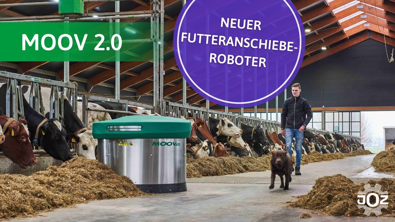 Moov 2.0 Futteranschieberoboter | Produktvideo | JOZ