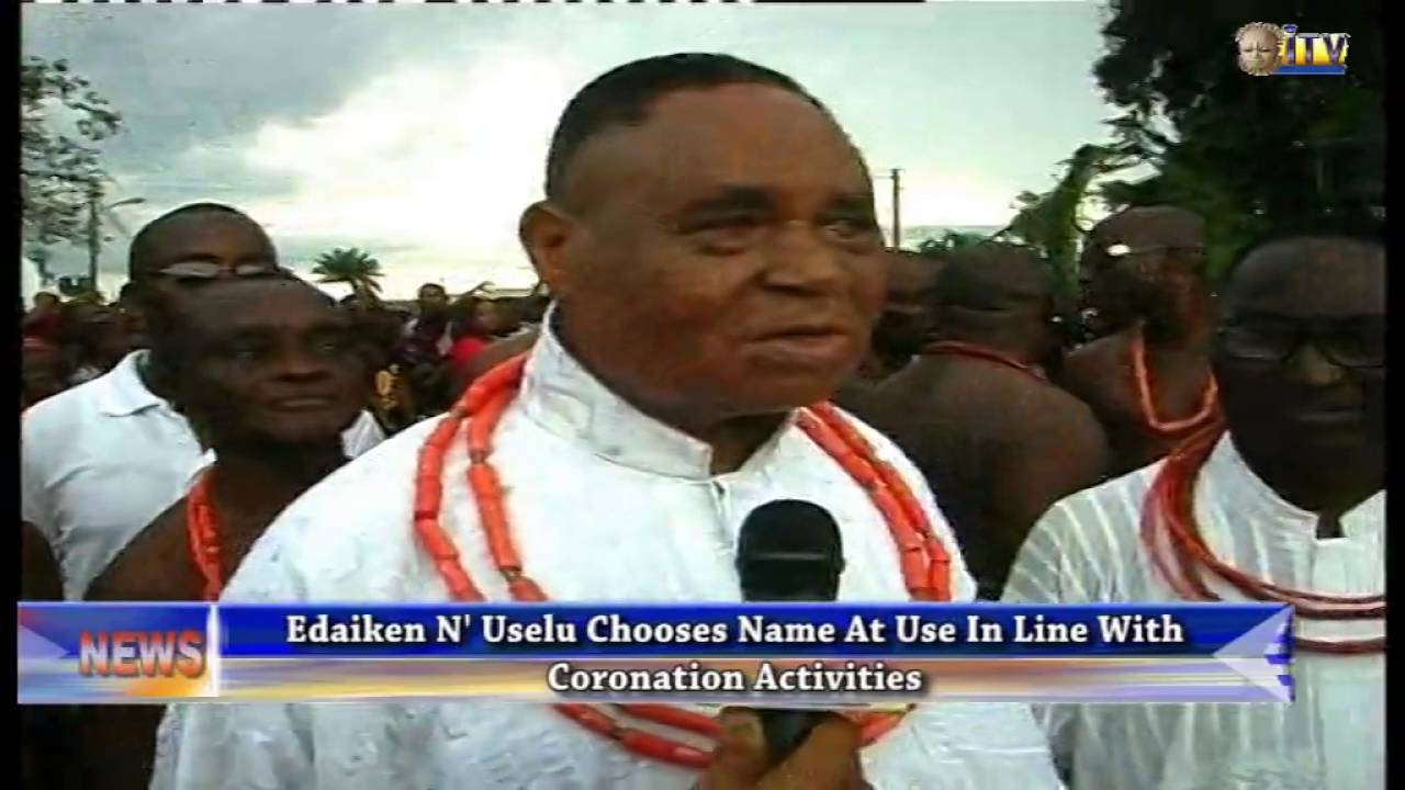 Ediken N'Uselu chooses name at Use in line with coronation activities