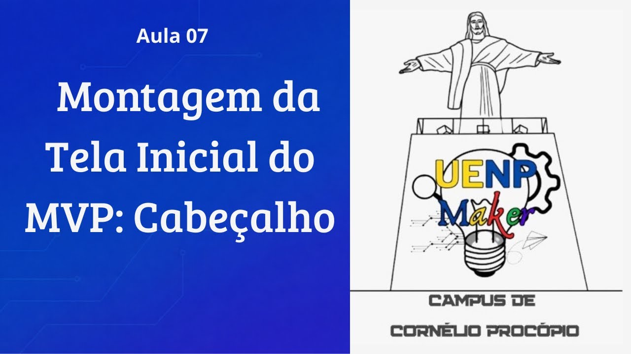 Aula 07 - Montagem da Tela Inicial: Cabeçalho (MVP de Gestão Financeira | Desenvolvimento No-code)