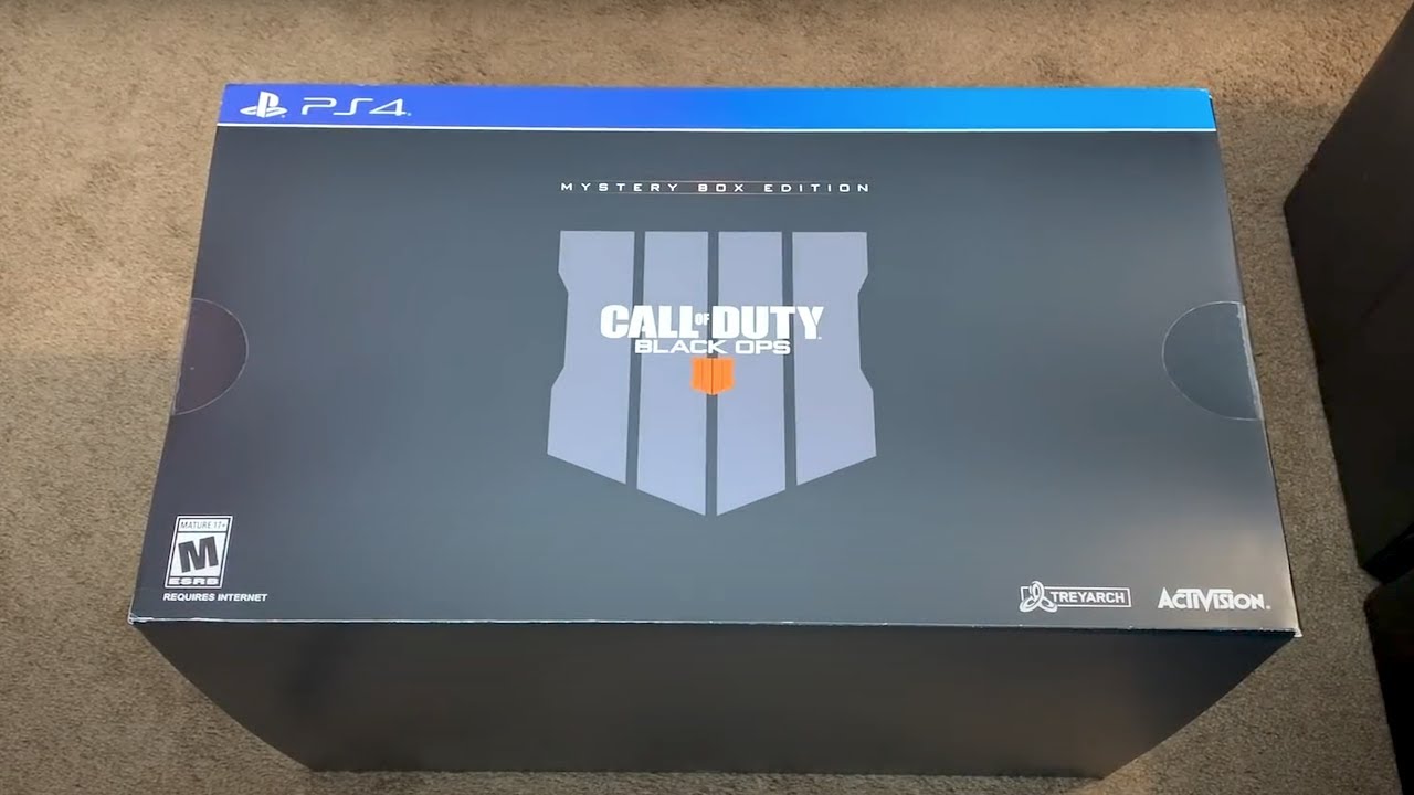 Call of Duty Black Ops 4 Mystery Box Unboxing: PS4! (BO4 Collectors Edition)