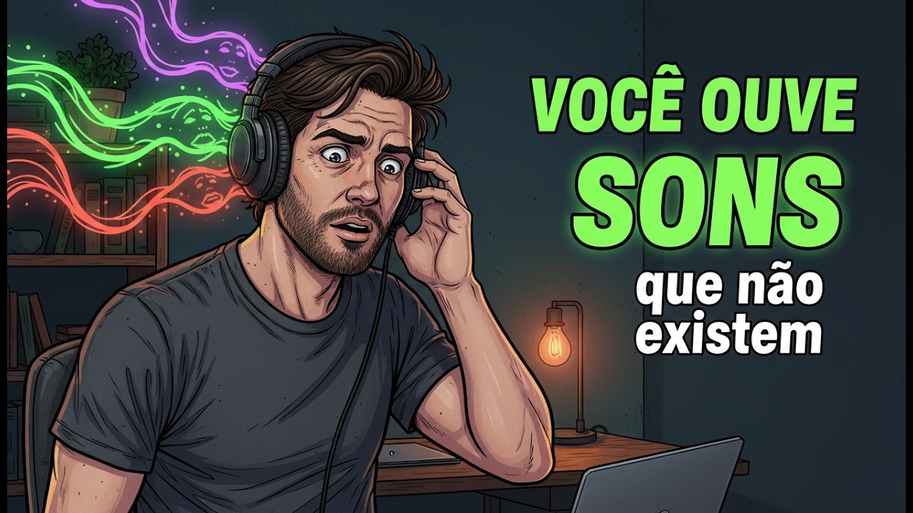 Você ouve sons que não existem — seu cérebro cria 30% dos sons do nada