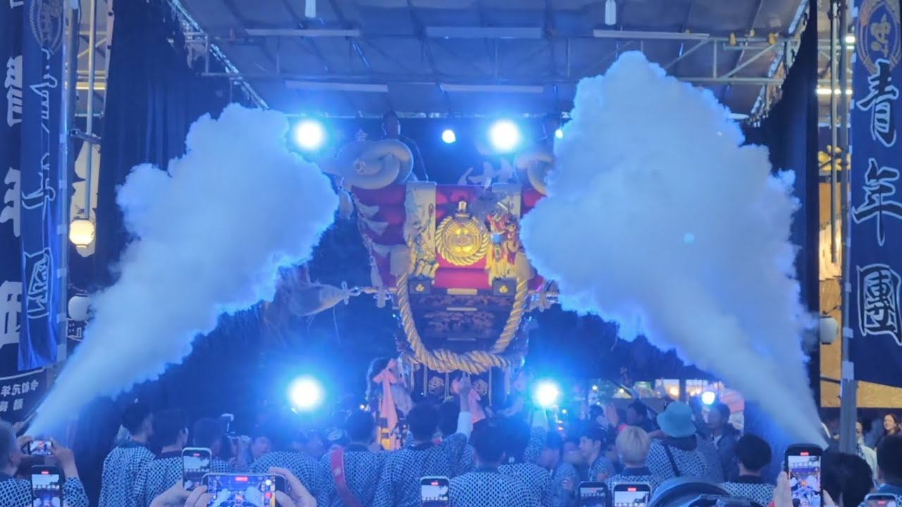 【百舌鳥八幡宮】令和7年　西之町ふとん太鼓　本宮　宮出