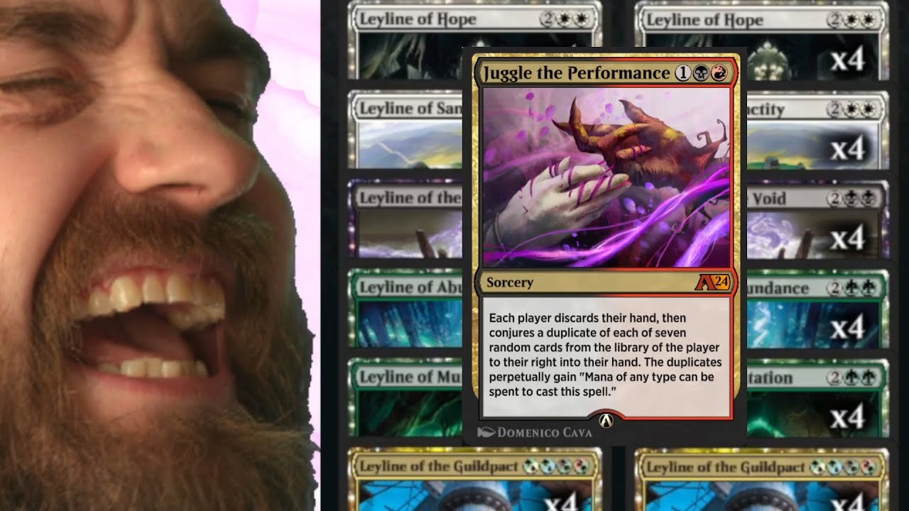 I HOPE YOU LIKE LEYLINES, BECAUSE THAT IS YOUR DECK NOW! Historic Juggle The Performance MTG Arena