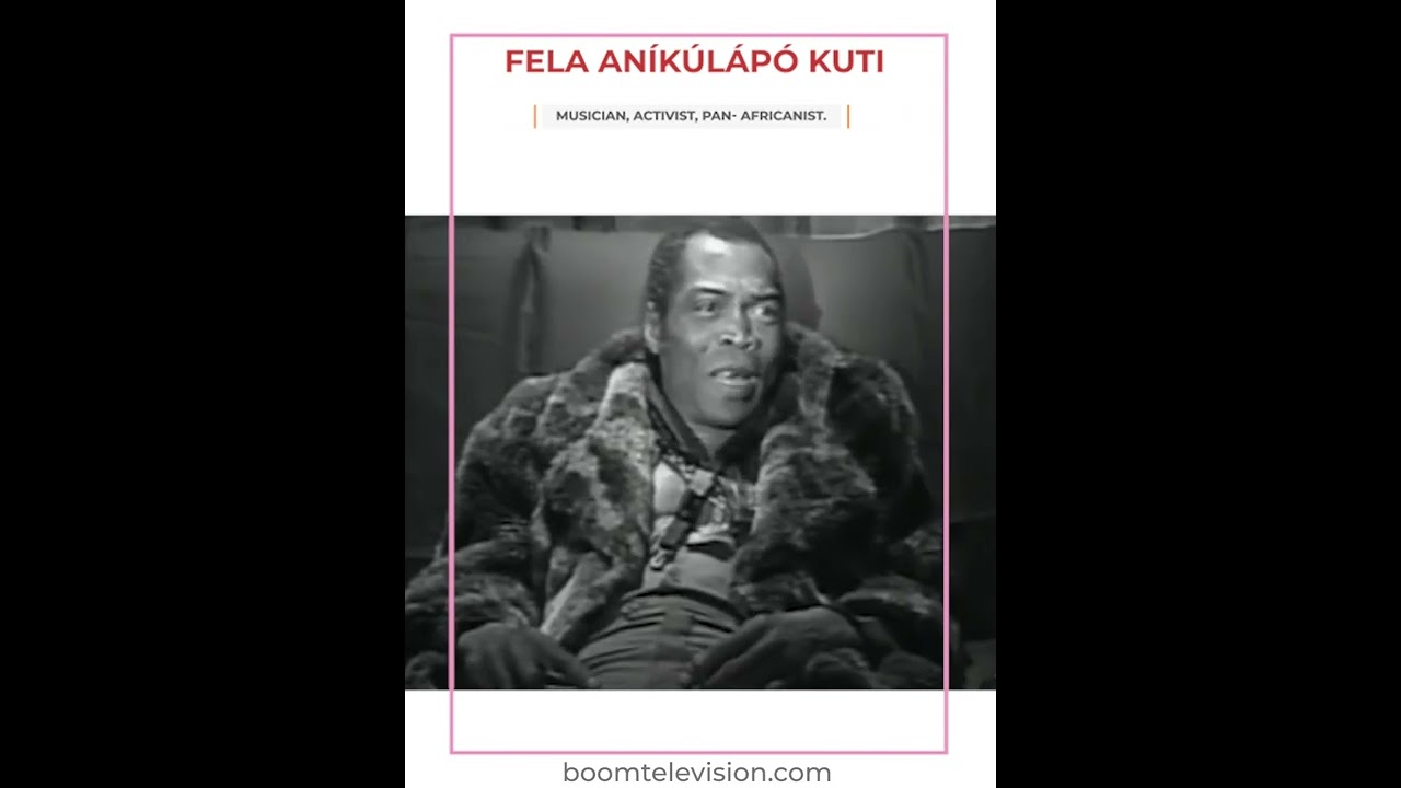 Fela Kuti Reveals Why He Named His House Kalakuta Republic - BOOM Television