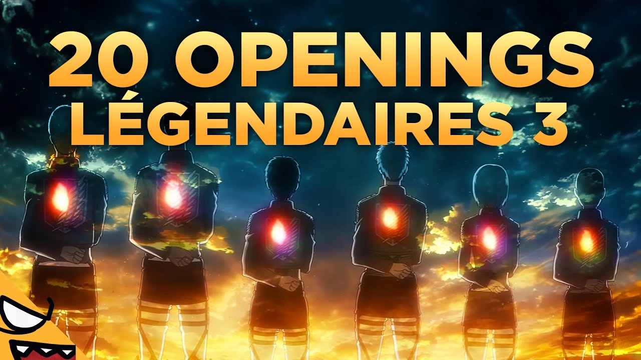 Les 20 OPENINGS les plus CULTES (que des bangers) 📺