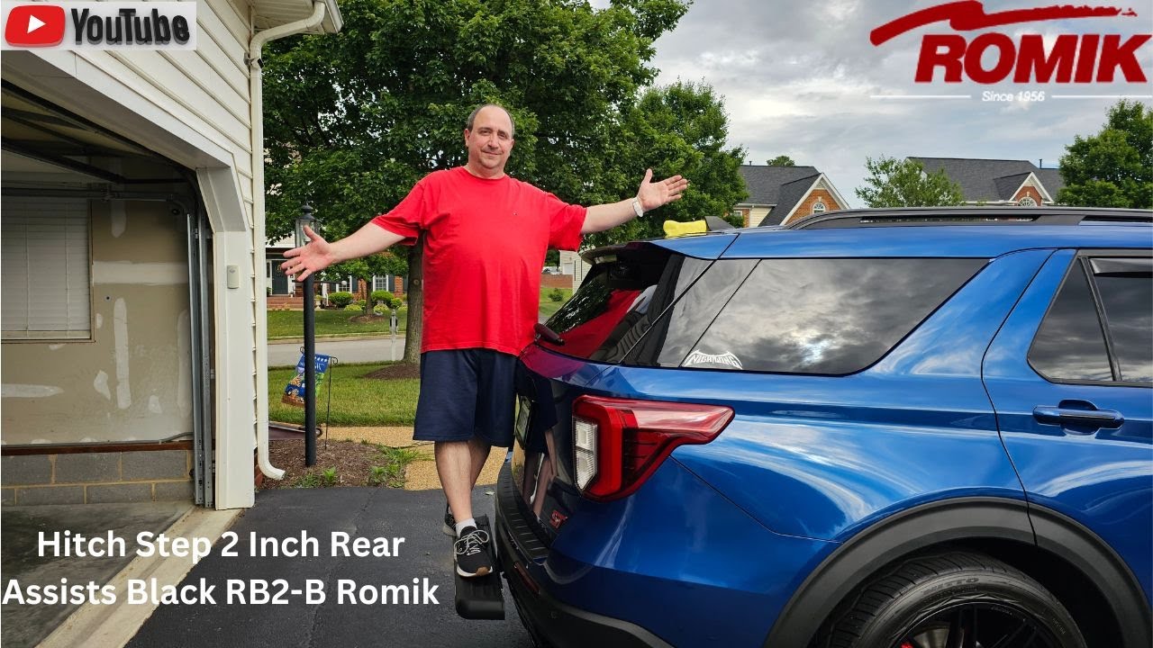 Installing Romik Hitch Step 2 Inch Rear Assists