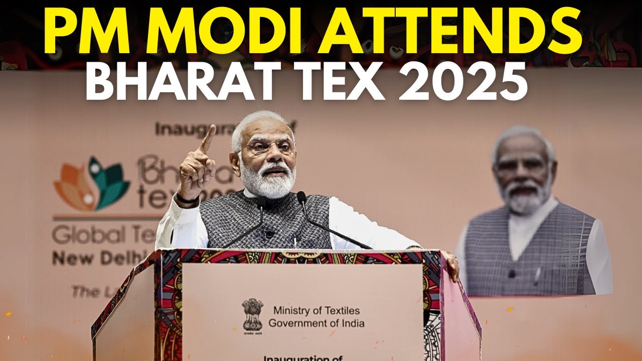 PM Modi LIVE: Indian PM Modi Participates In Bharat Tex 2025 At Bharat Mandapam | New Delhi | WION