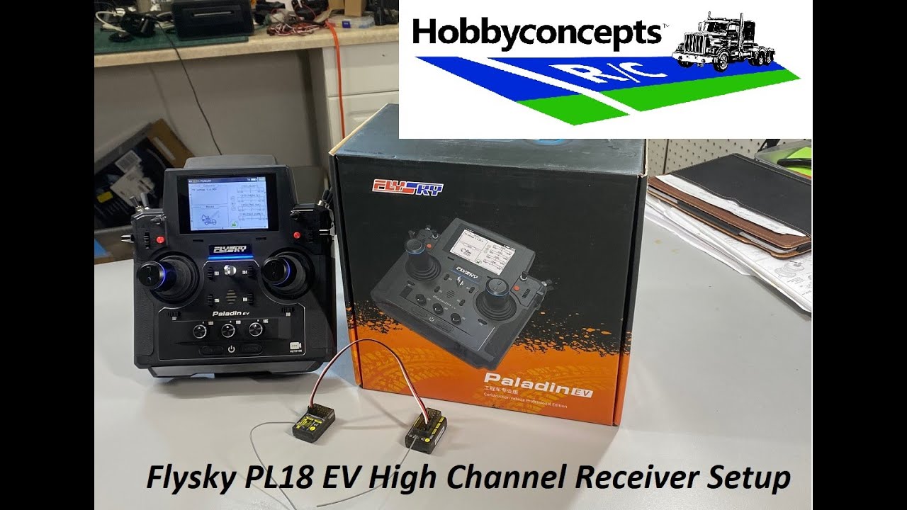 Настройки высококанального приемника RC Flysky PL18 EV