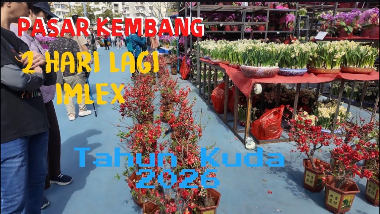 PASAR KEMBANG PERTAMA # hari raya Imlek #imlek2026 #tahun kuda 