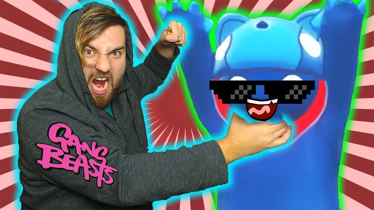 Dayak Yiyen Youtuberlar | Gang Beasts 😁