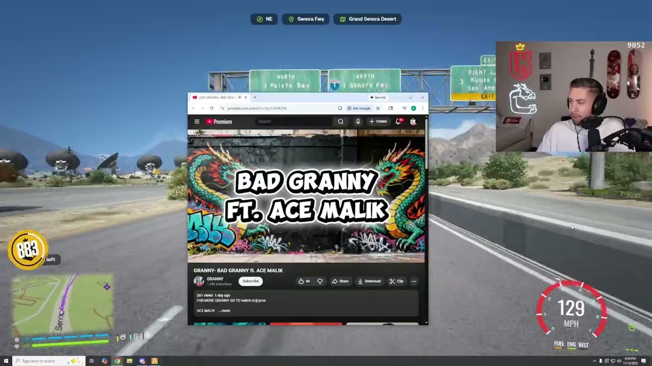 Mr.K Reacts to New Granny Song ft Ace Malik | Prodigy RP 2.6