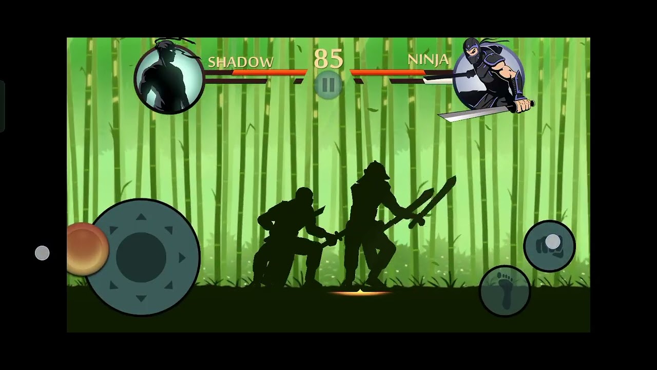 Playing shadow fight 2 🎮🎮