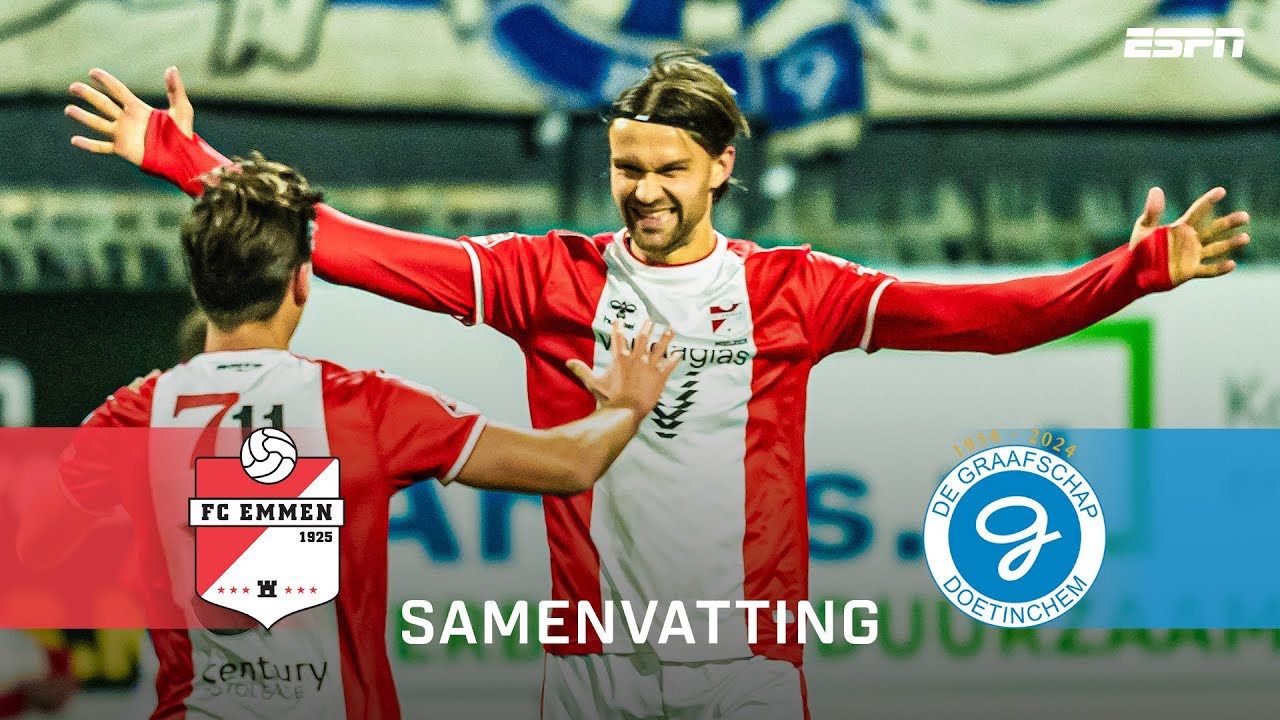 👀 FC EMMEN binnen 9️⃣ MINUTEN op 2️⃣ - 0️⃣ | Samenvatting FC Emmen - De Graafschap