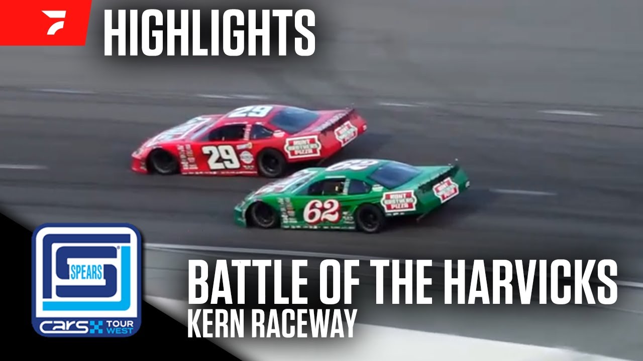 Battle of the Harvicks Gets Wild | Kevin Harvick vs. Keelan Harvick at Kern Raceway