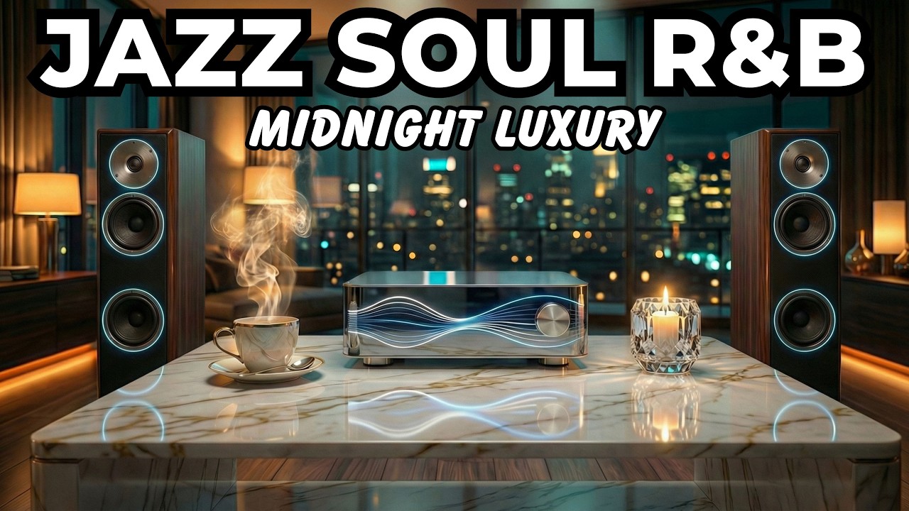 Smooth Jazz x Soulful R&B – Elegant Midnight Rhythms & Soulful Serenity