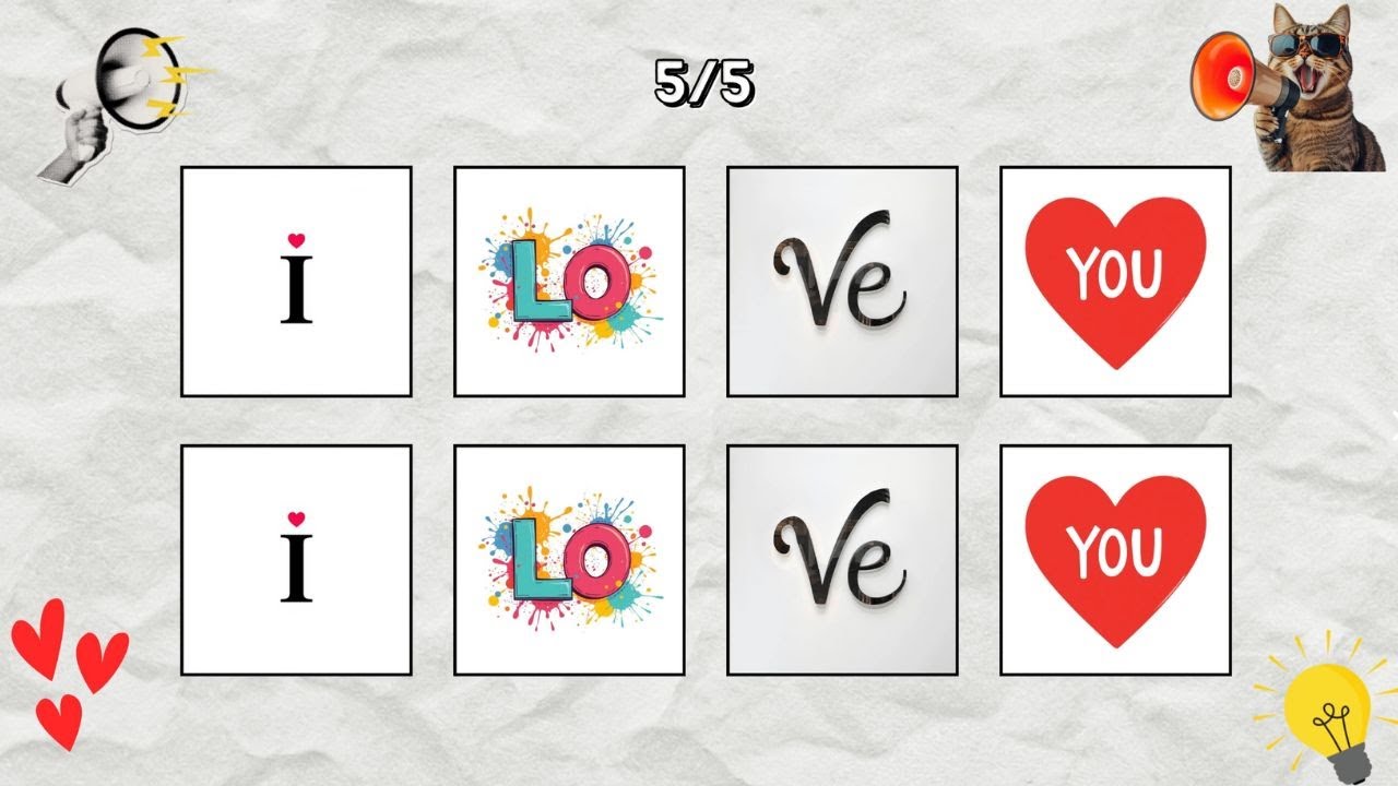 Say The Word On Beat Challenge | Valentine's Special ❤️  | Part8 LEVELS 1–5 EASY TO INSANE!