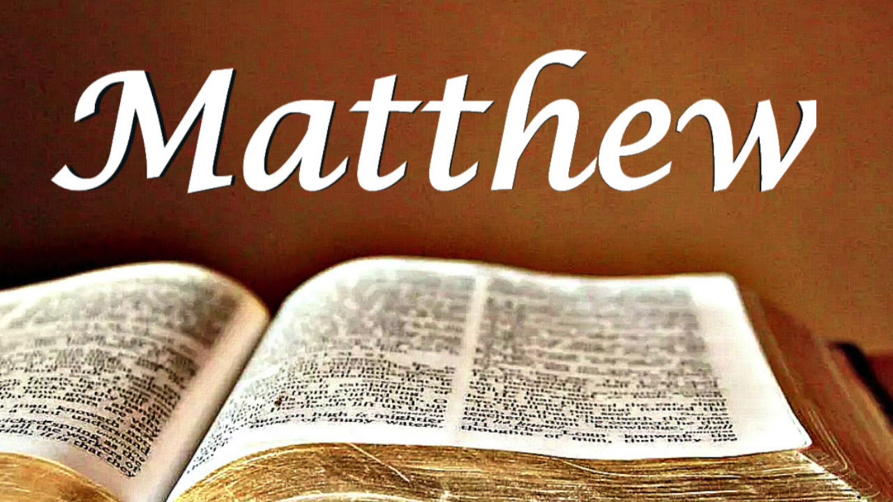 BIBLE // MATTHEW // Audio no music