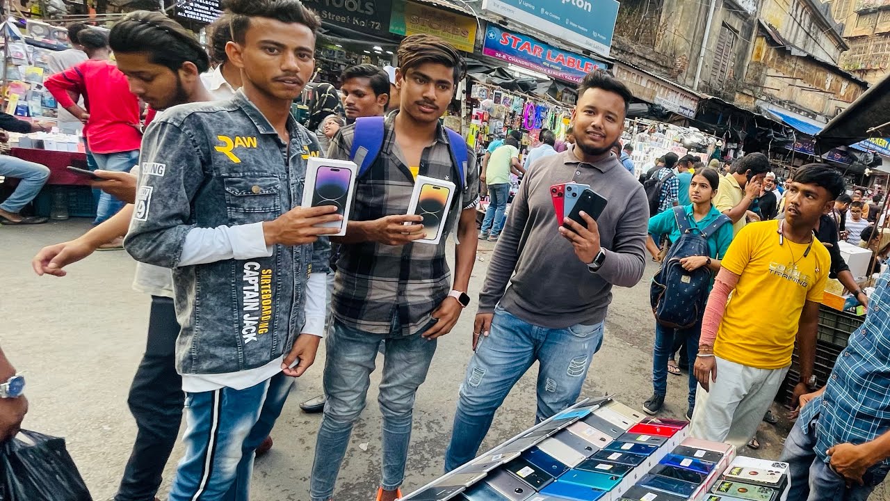 Kolkata iPhone biggest 2hand mobile shop iPhone 14 Pro#viral