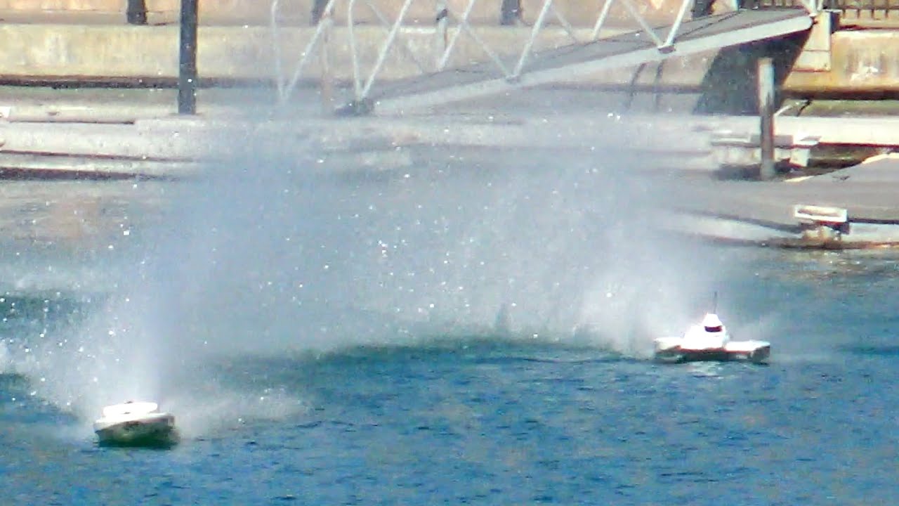 RC Boat Racing Friday Test Laps 12