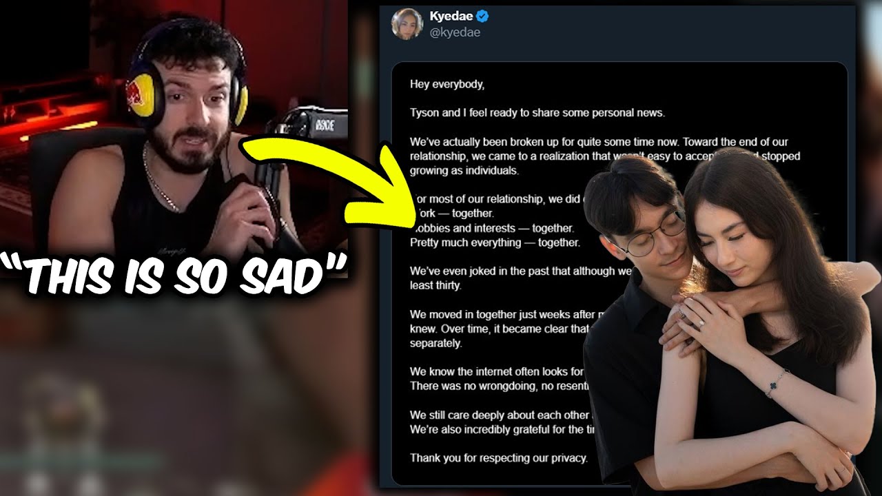 Tarik Reacts To TenZ & Kyedae BREAKUP Tweet💔