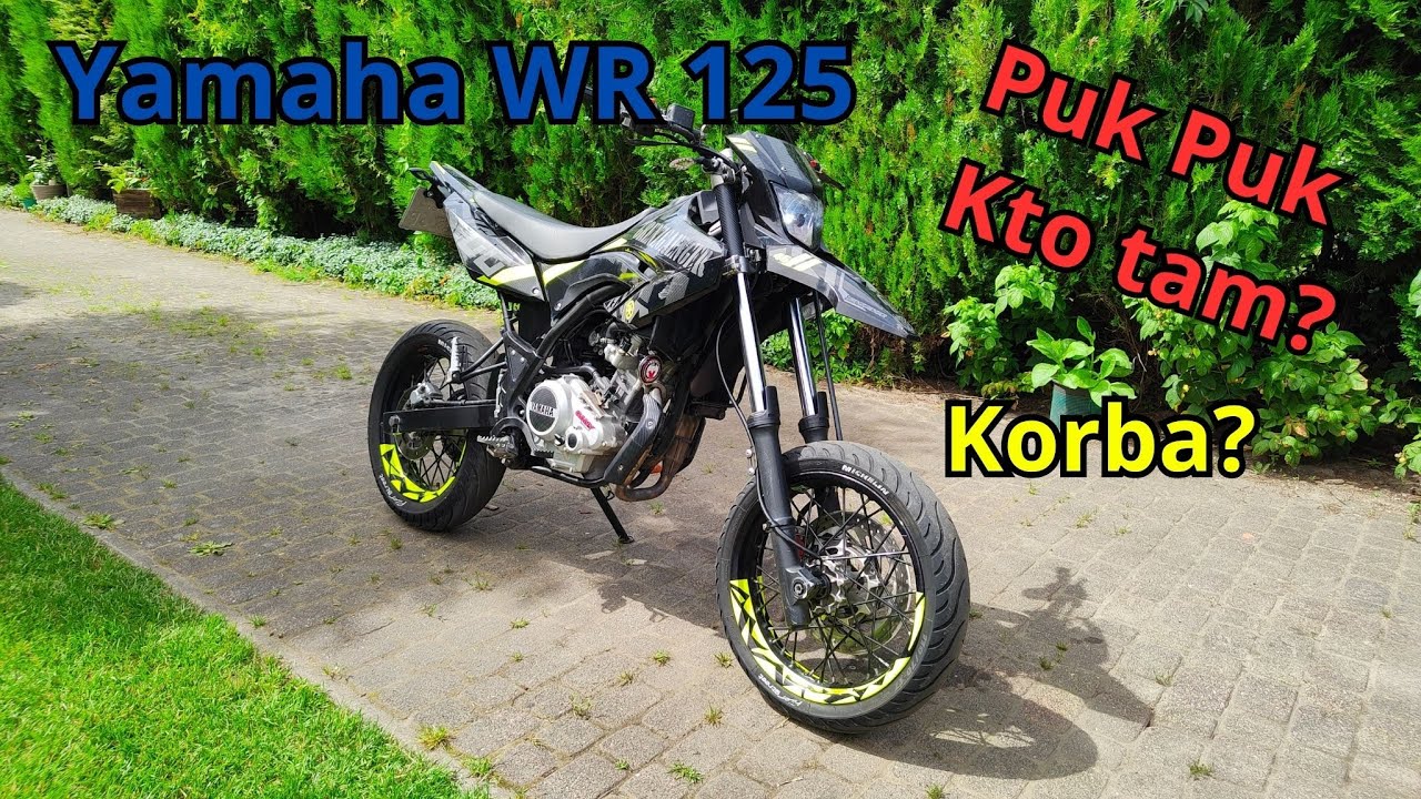 Co stukało w silniku, dlaczego zgasła i nie odpala..?  -  Yamaha WR125