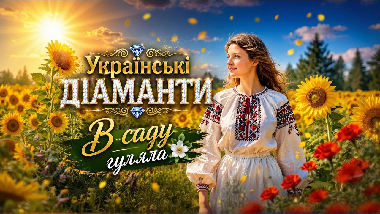 В саду гуляла