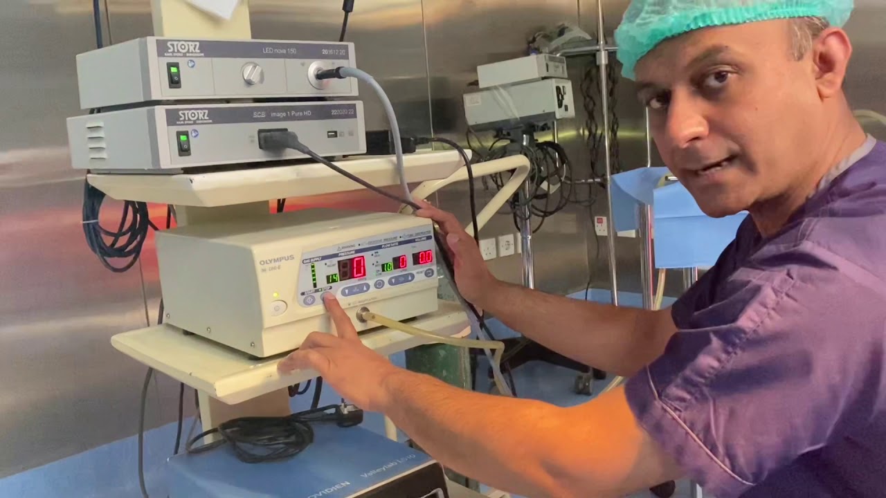 Assembling & troubleshooting of Lap stack / Laparoscopic tower by Dr Tanseer Asghar