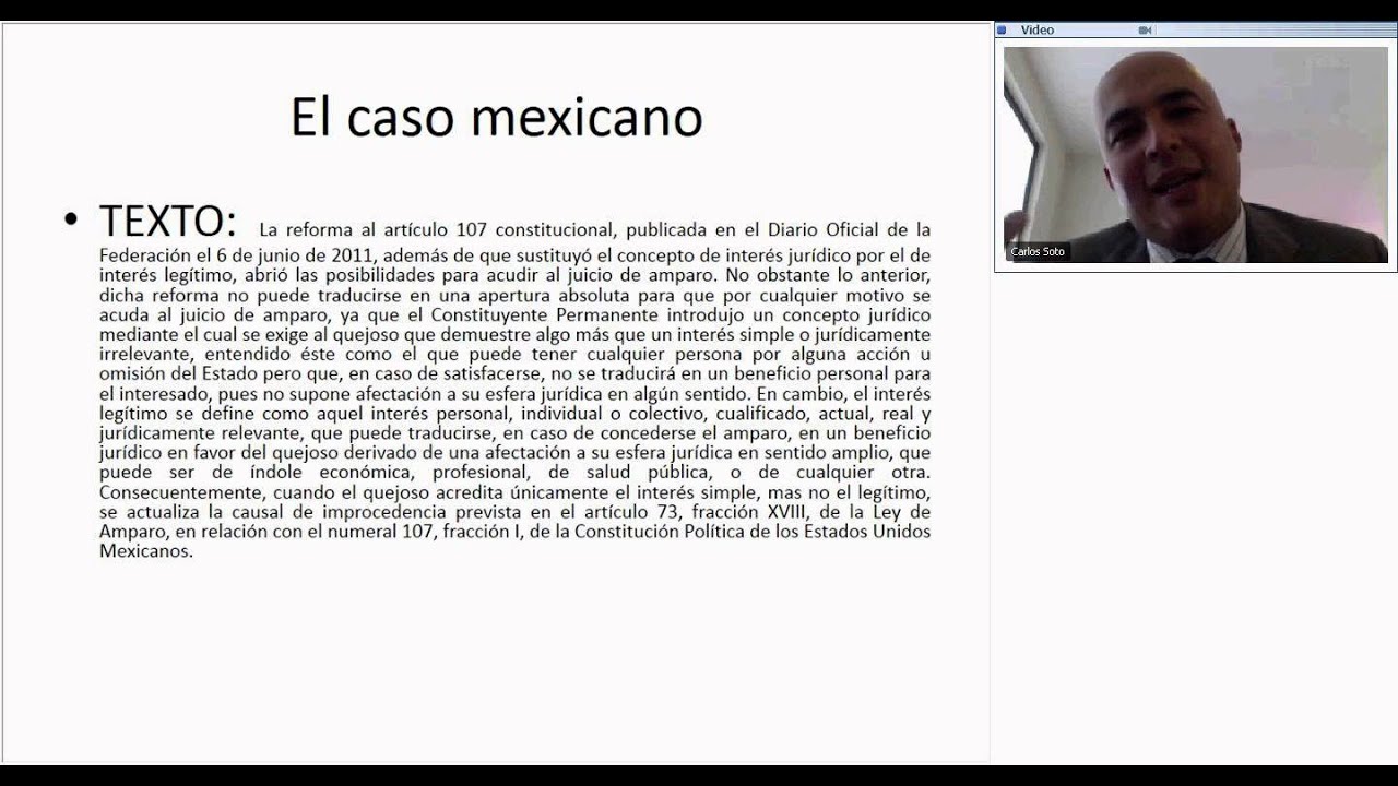 Transparencia judicial individual, beneficios y su uso en M&eacute;xico. Ponente: Juez Carlos Soto Morales