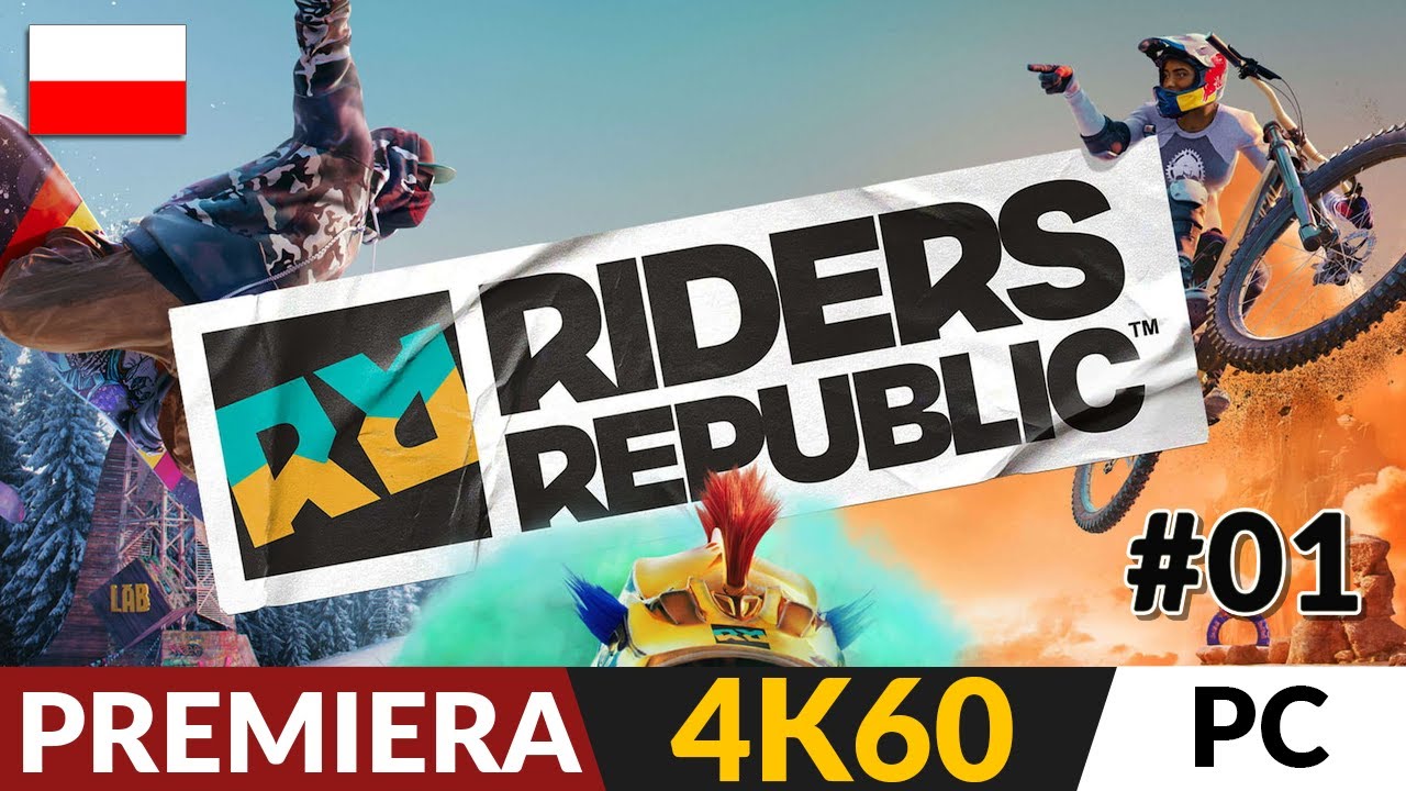 Riders Republic PL 🏂 odc.1 - Pełna wersja 🚵&zwj;♂️ Premiera dla fan&oacute;w wyzwań! | Gameplay po polsku 4K