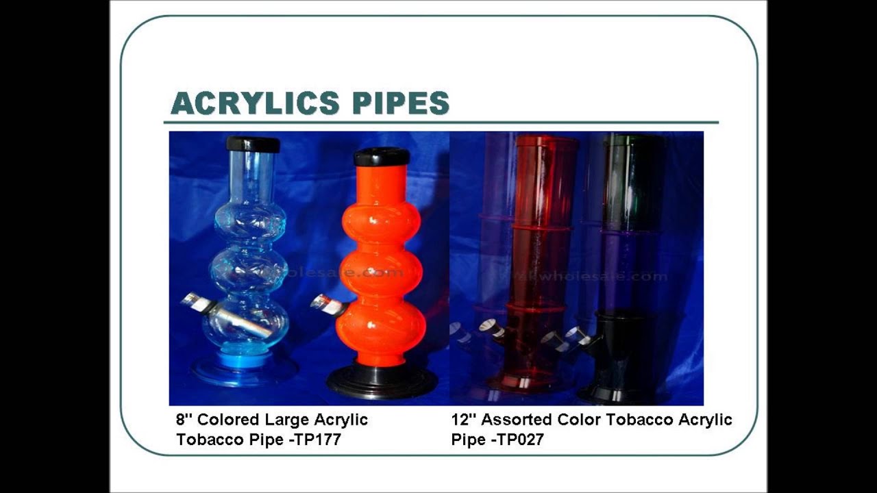 Tobacco glass pipes
