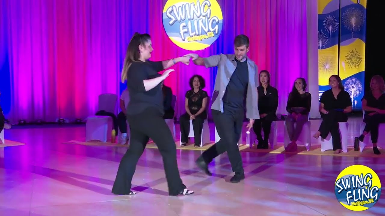 Swing Fling 2023 All Star Jack & Jill Kaiano Levine & Kristen Shaw