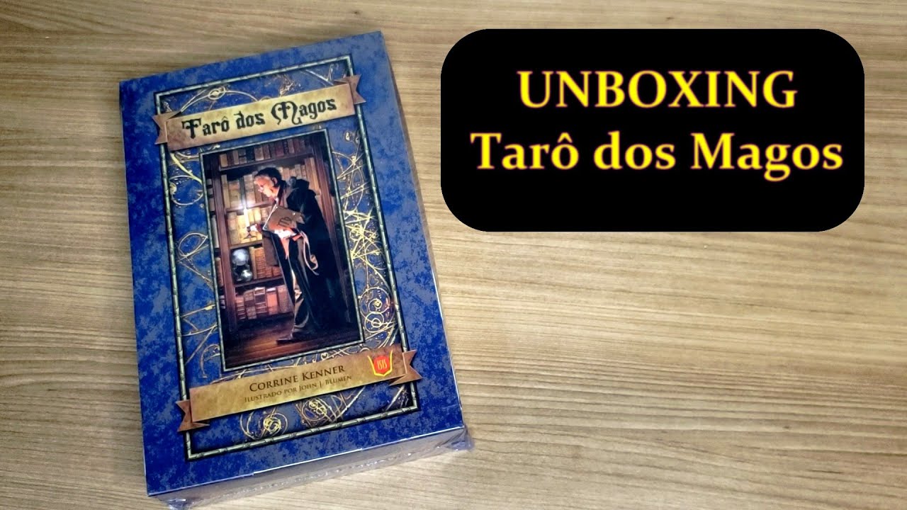 Tarô dos Magos - UNBOXING