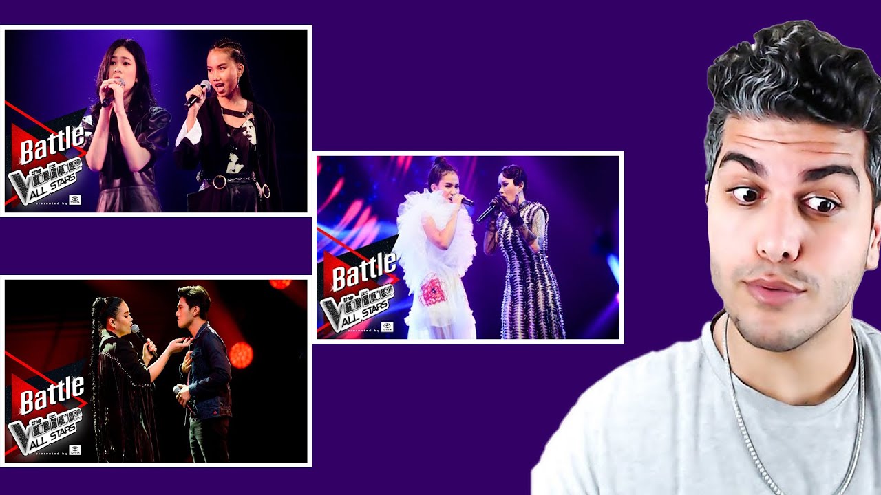 [ENG SUB] The Voice All Stars | (พลอย สุภัคชญา VS ปราง ปรางทิพย์, คริสตา VS แพร ชนาภรณ์...) REACTION