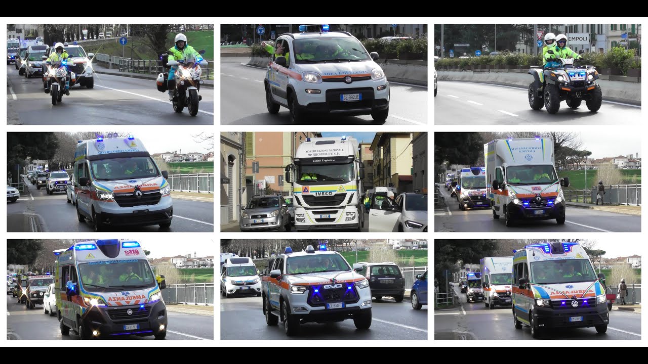 Inaugurazione Nuovi Mezzi Misericordia Empoli / Inauguration New Italian Emergency Vehicles