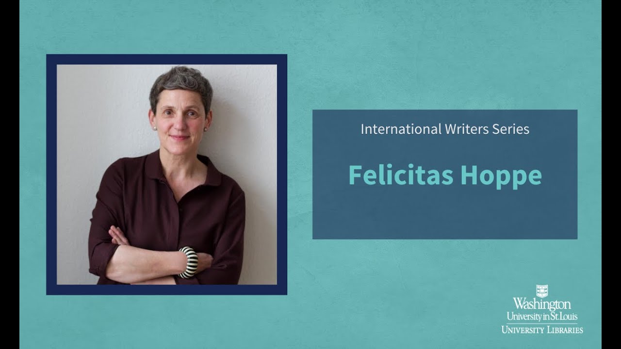 International Writers Series: Felicitas Hoppe