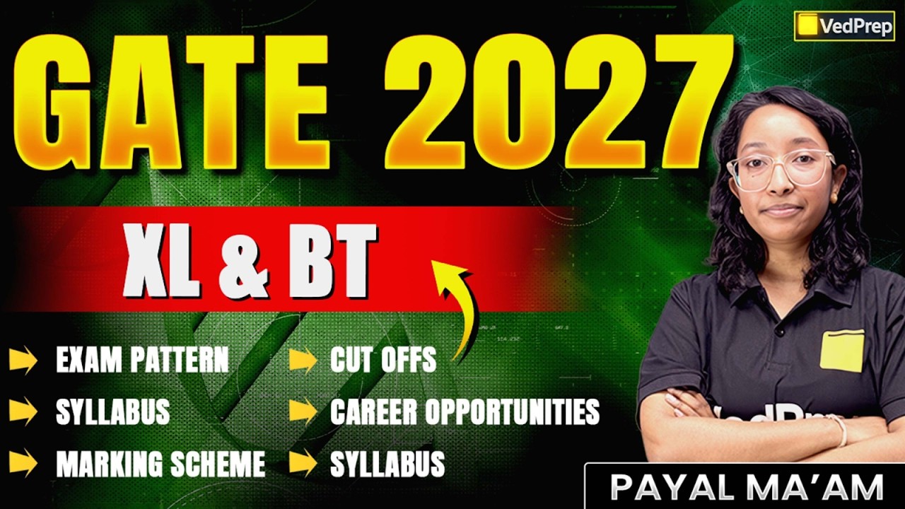 GATE 2027 XL & BT | Complete Guide 🔥 Exam Pattern, Syllabus, Marking Scheme, Cutoff & Career