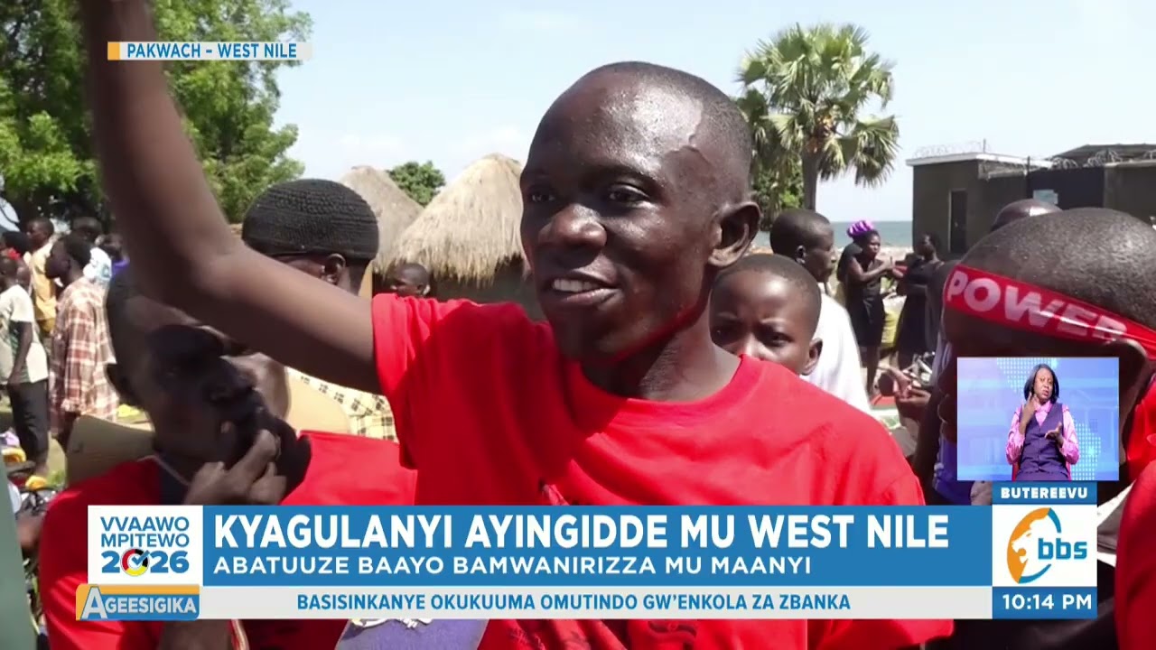 Kyagulanyi Ayingidde West Nile, Abatuuze Baayo Bamwanirizza mu Maanyi