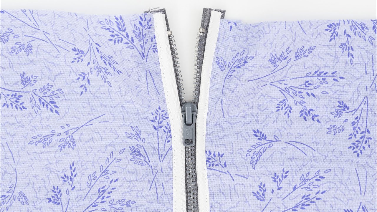 How to Sew a Bias Tape Zipper