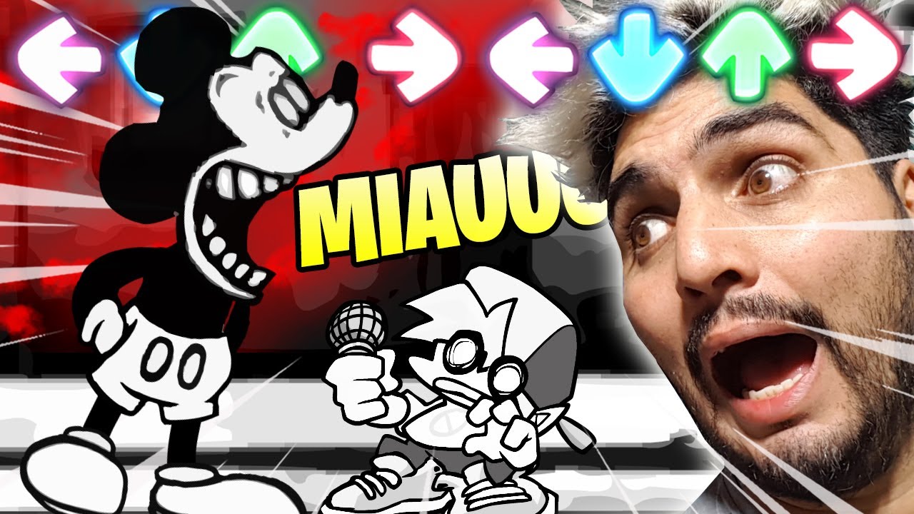 EL RATON MICKEY ME DA MIEDO!! 😫 FRIDAY NIGHT FUNKIN - FNF MOD SADMOUSE