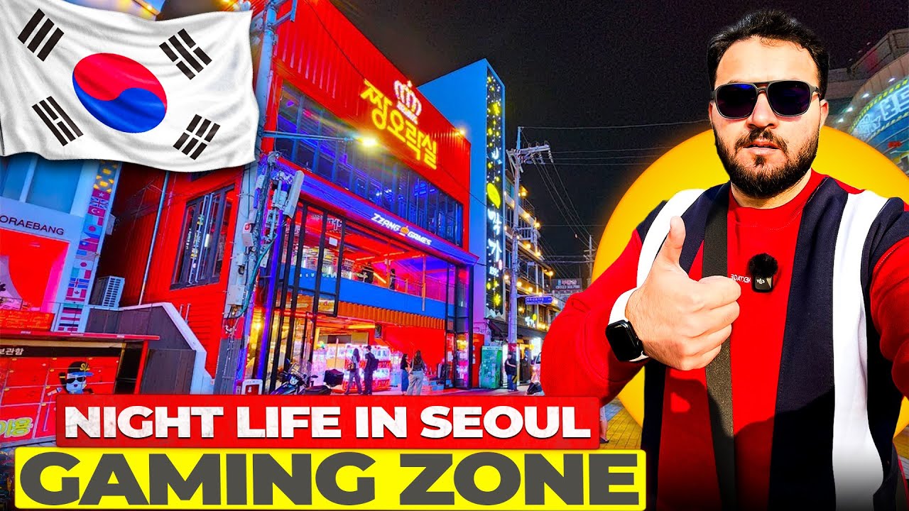 NIGHT STREET LIFE IN SEOUL Gaming Zone 😳II P 4 🇵🇰EP-45 🇰🇷