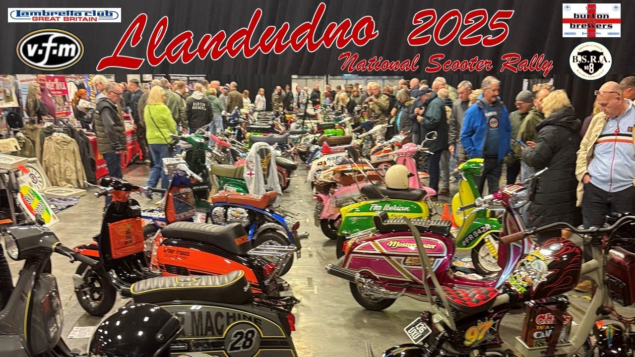 Llandudno National Scooter Rally 2025 🛵💨