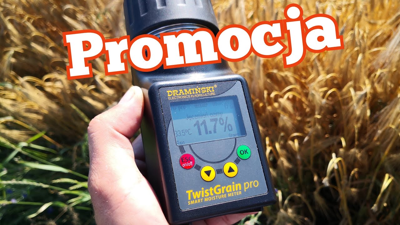 #322 Jęczmień gotowy? - Rabat na wilgotnościomierz Dramiński Twist Grain Pro