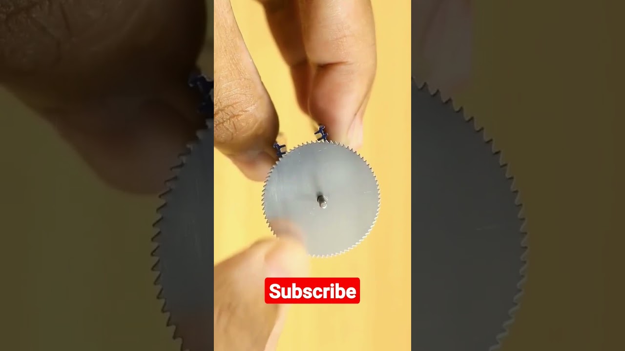 Wood Cutting Machine Using Dc motor #arduinoideas #india #diy