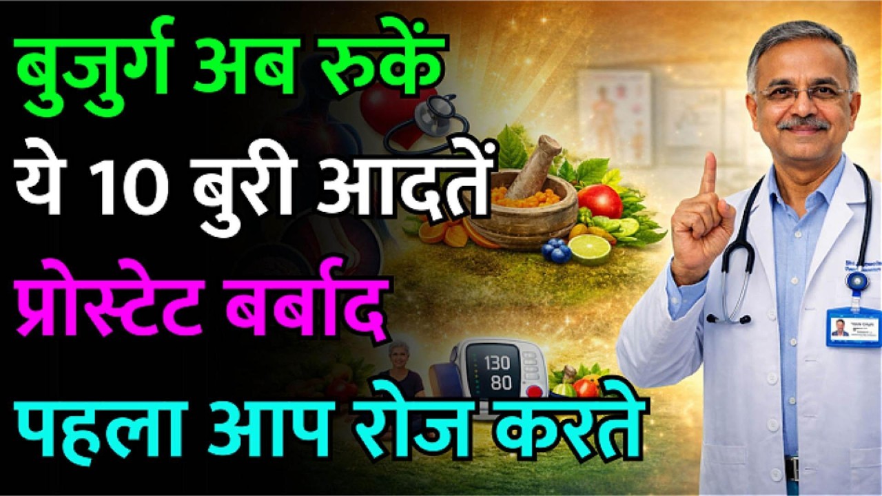 अभी छोड़ें ये 10 आदतें जो प्रोस्टेट को तबाह कर रही हैं! नंबर 1 गलती आप रोज़ अनजाने में करते हैं!