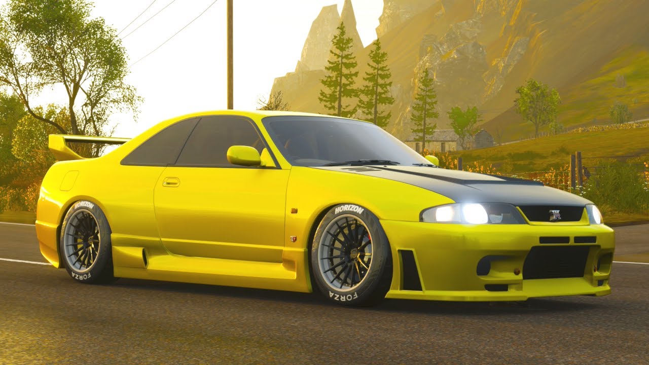 Forza Horizon 4 - Nissan Skyline R33 Drift Build - Gold Dust