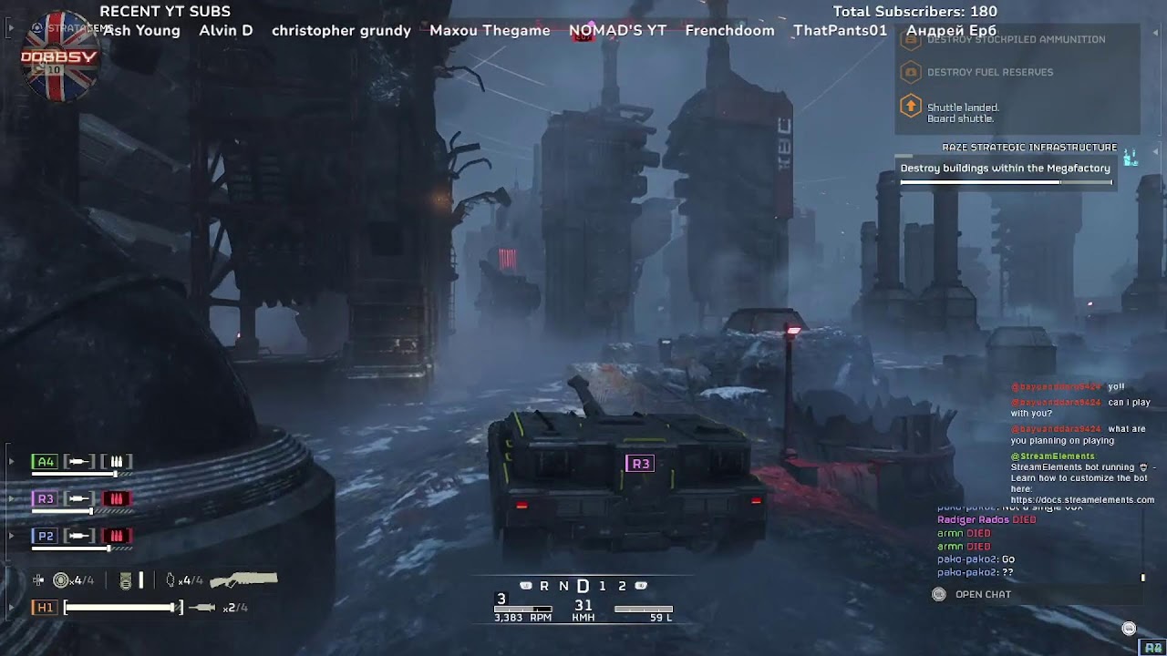 Helldivers 2  - Hellbot SOS Live landfall on Cyberstan -  [En]