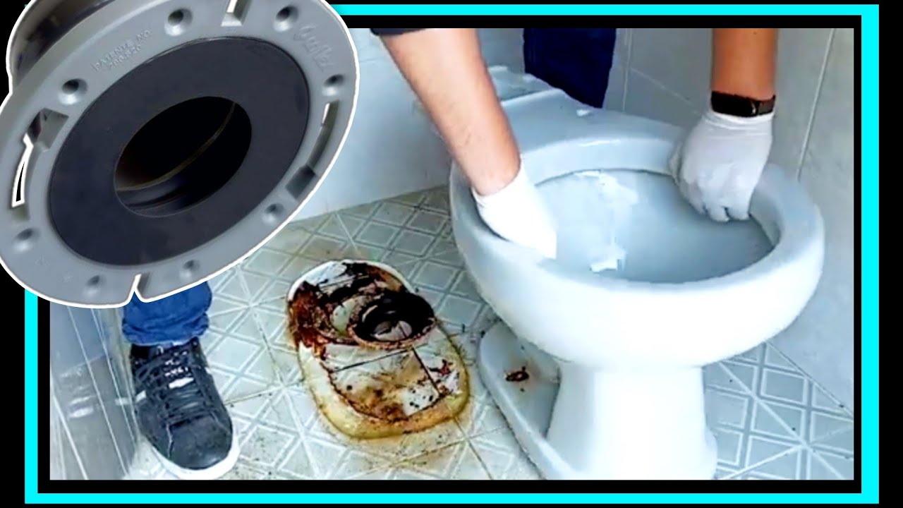 COMO cambiar BRIDA sanitaria 🚾de BAÑO, TAZA, INODORO O WC 🚽REAL lo que NADIE te DICE⚠️