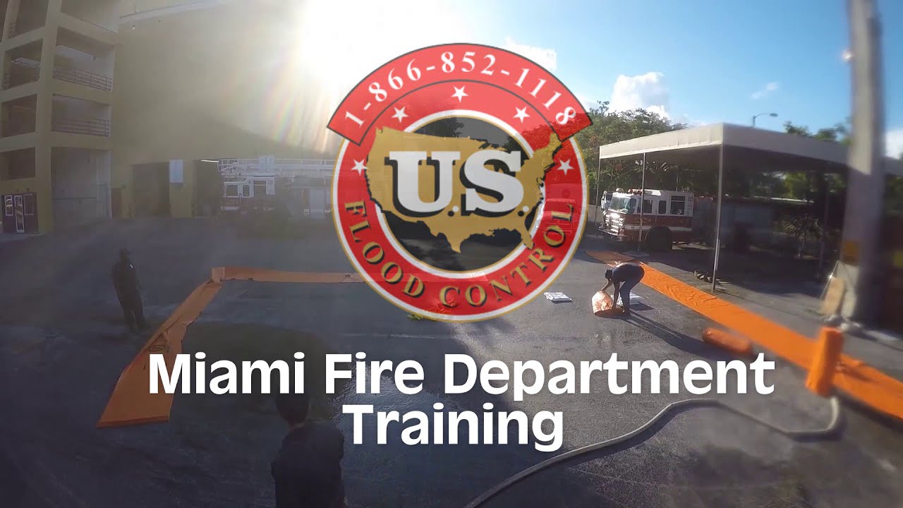 U.S. Flood Control & Tiger Dam Miami Fire Fighters Training